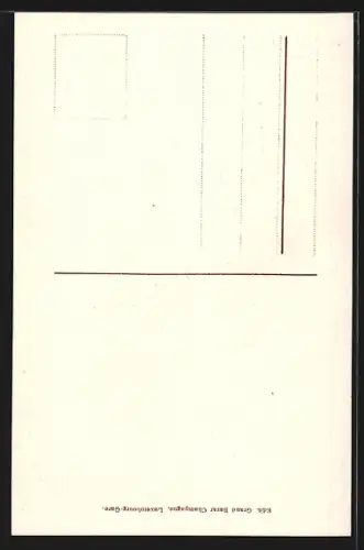 AK Luxembourg, Vue prise du pont de Stierchen