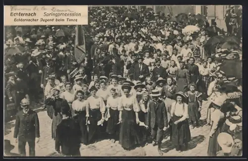 AK Echternach, Jugend beim Tanze