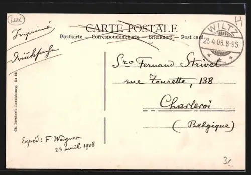 AK Wiltz, Vue prise Ob der Hehl