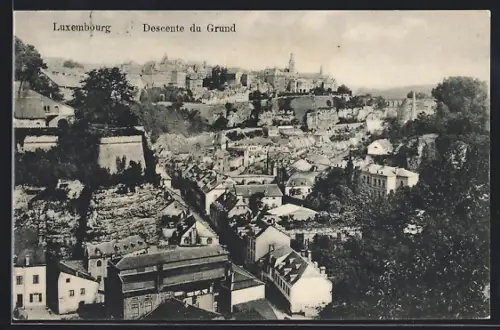AK Luxembourg, Descente du Grund