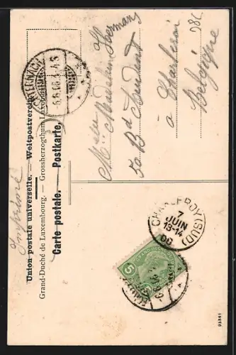 AK Echternach, Procession dansante, Les violons