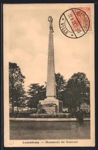 AK Luxembourg, Monument du Souvenir