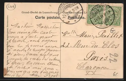 AK Grevenmacher, Blick auf den Kreuzerberg