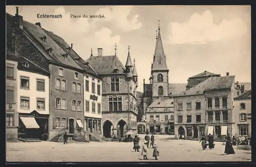 AK Echternach, Place du marché