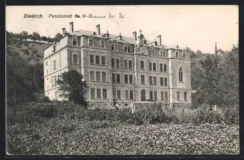 AK Diekirch, Blick zum Pensionnat de N.-D.