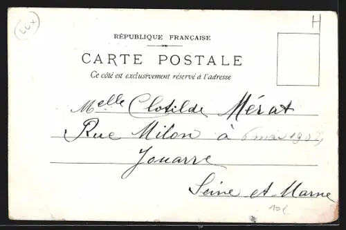 Künstler-AK Luxembourg, Vue générale, Chemis de fer de l`est