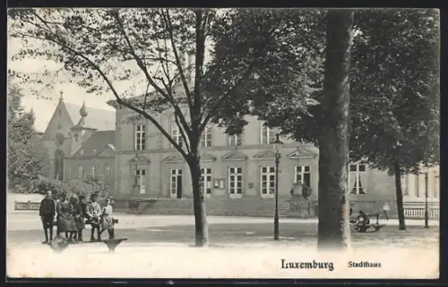 AK Luxemburg, Partie am Stadthaus
