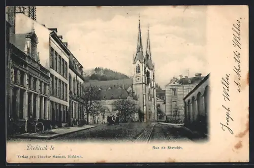 AK Diekirch, Rue de Stavelôt