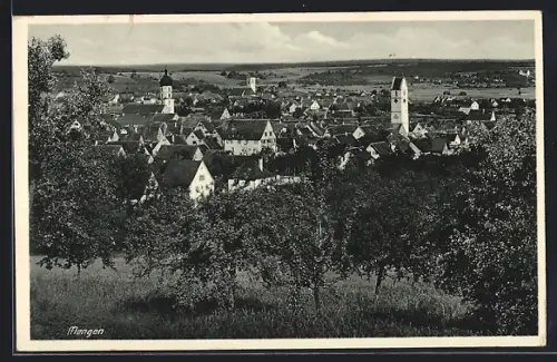 AK Mengen / Württ., Ortsansicht