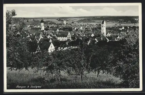 AK Mengen / Württ., Ortsansicht