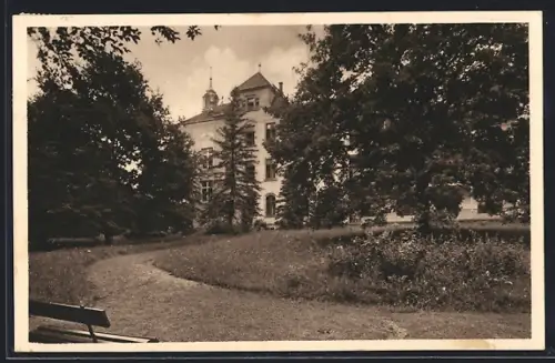 AK Dohna-Heidenau, Johanniter-Krankenhaus, Parkansicht