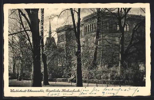 AK Eberswalde, Forstliche Hochschule