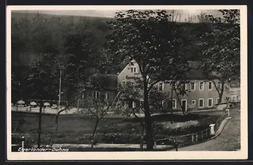 AK Dohna, Gasthaus Egerländer, Bes. Ernst Neidel