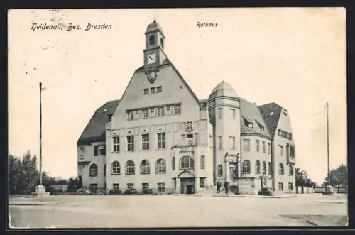 AK Heidenau /Dresden, Rathaus