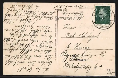 AK Heidenau /Dresden, Rathaus