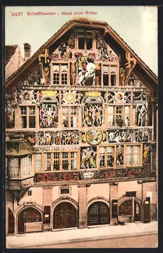 AK Schaffhausen, Haus zum Ritter
