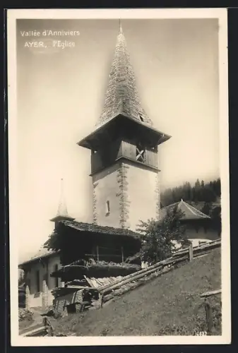 AK Ayer, Vallée d`Anniviers, L`Eglise