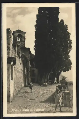 AK Brissago, Chiesa ed i Cipressi