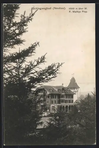 AK Schlegwegbad, Neubau F. Matthys
