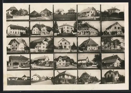 AK Etziken, Gasthaus, Häuser im Ort