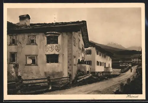 AK Valcava /Münsterthal, Ortspartie mit Strasse