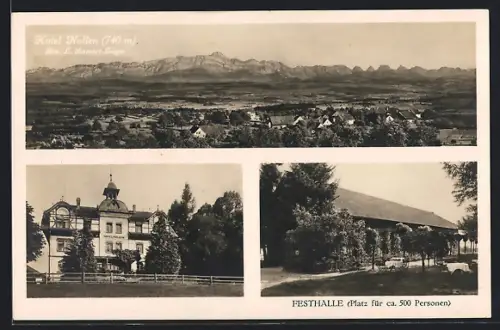 AK Hosenruck, Hotel Nollen, Festhalle, Teilansicht