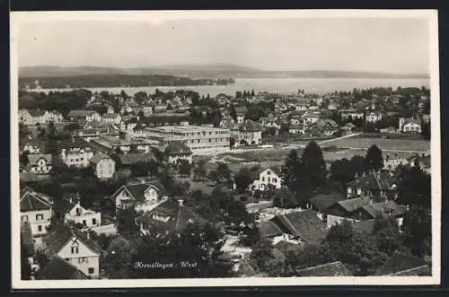 AK Kreuzlingen, Blick auf den westlichen Ortsteil