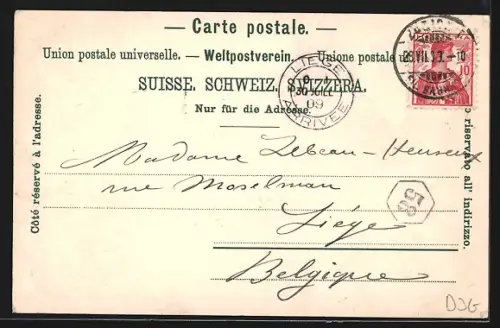 Lithographie Zürich, Teilansicht