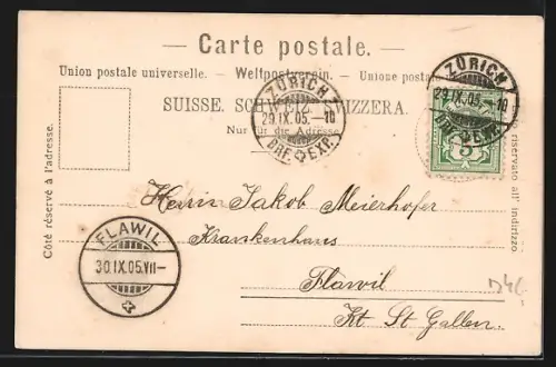 Luna-AK Zürich, Stadt-Theater