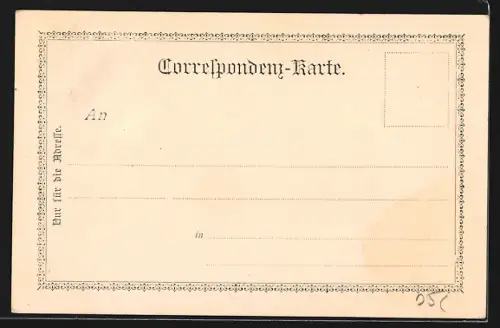 AK Gomagoi, Teilansicht mit Strassenpartie