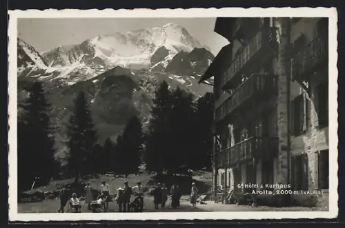 AK Arolla / Valais, Grand Hotel & Kurhaus