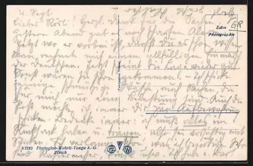 AK Süs /Unterengadin, Uferpartie mit Kirche