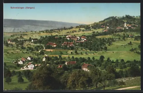 AK Schneisingen, Gesamtansicht aus der Vogelschau