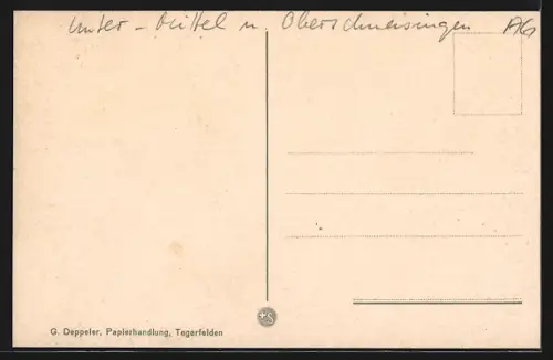 AK Schneisingen, Gesamtansicht aus der Vogelschau