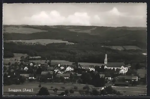 AK Leuggern /Aarg., Teilansicht mit Kirche