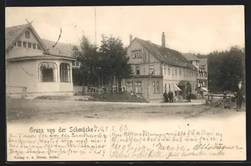AK Gehlberg, Gasthaus Schmücke