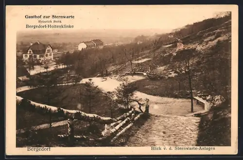 AK Bergedorf, Gasthof zur Sternwarte, Inh. Heinrich Buhk