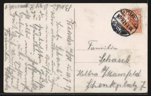 AK Werder a. Havel, Gasthof Bismarckhöhe