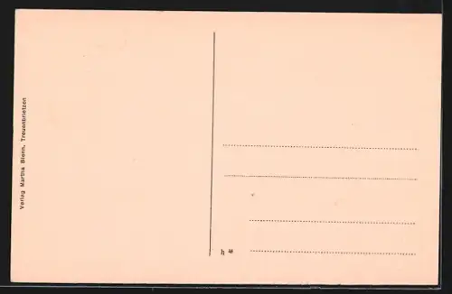 AK Treuenbrietzen, Grossstrasse mit Rathaus