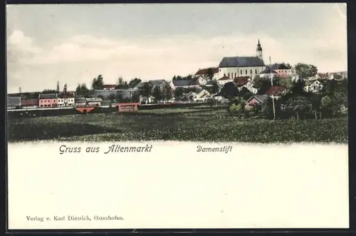 AK Altenmarkt / Osterhofen, Damenstift