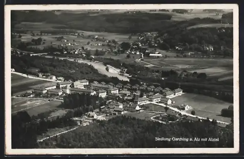 AK Garching a. Alz, Siedlung mit Alztal