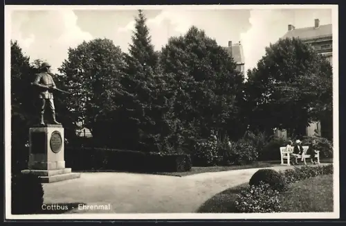AK Cottbus, Ehrenmal