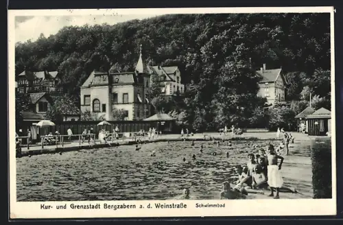 AK Bergzabern a. d. Weinstrasse, Schwimmbad