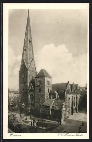 AK Bremen, U. L. Frauen-Kirche