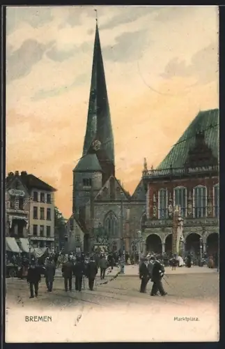 AK Bremen, Marktplatz