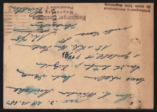 AK Magdeburg, Hamburger Fischhaus Fisch-Richter, Fischkonserven- und Räucherwarengrosshandlung