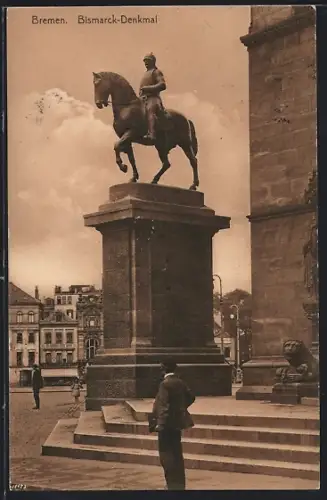 AK Bremen, Bismarck-Denkmal