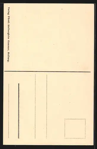 AK Stolberg / Harz, Schloss Stolberg, Schlosshof