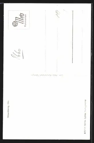 AK Münchberg /Ofr., Stadtansicht mit Kirche