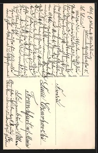 AK Magdeburg, Elbansicht mit Dom